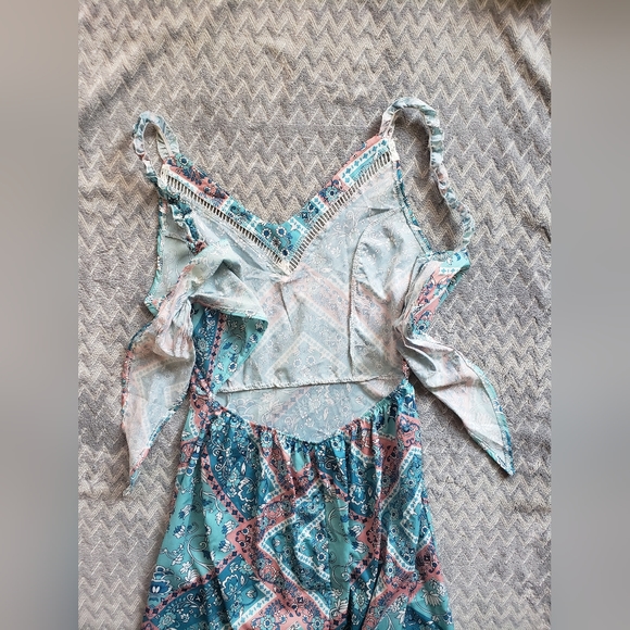 Stunning geometric and floral maxi dress - Picture 10 of 11